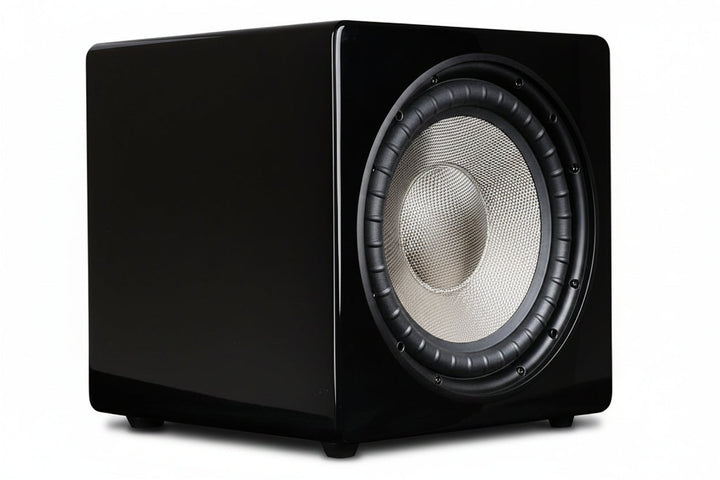 ES-SUB-EVO12-700-BLK Evolution Series 720W 12" Sealed Subwoofer, Gloss Black