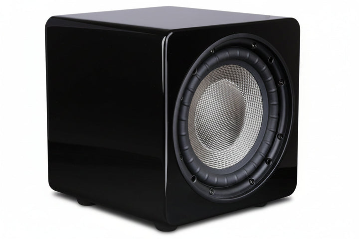 Episode ES-SUB-EVO8-250-BLK Evolution Series 260W 8" Sealed Subwoofer, Gloss Black