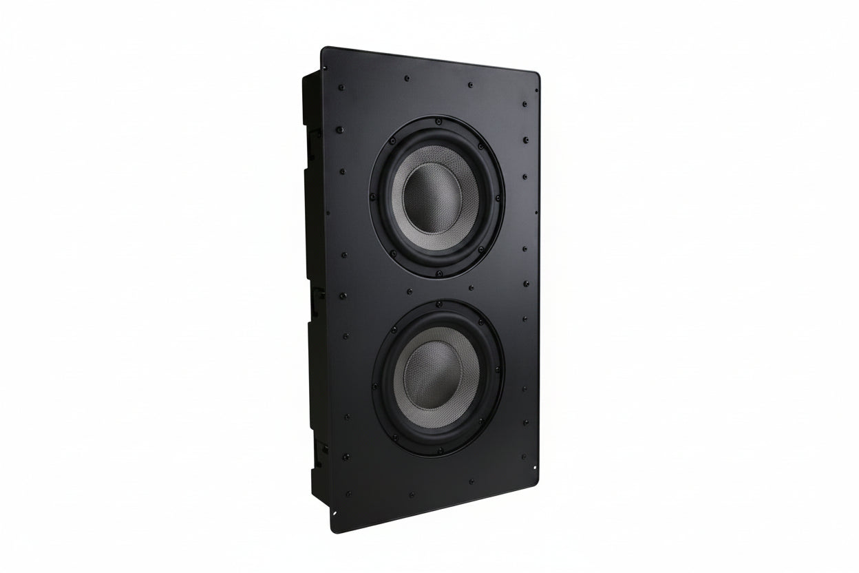 ES-SUB-IW-DUAL8 Passive In-Wall Subwoofer with Dual 8" Woofers