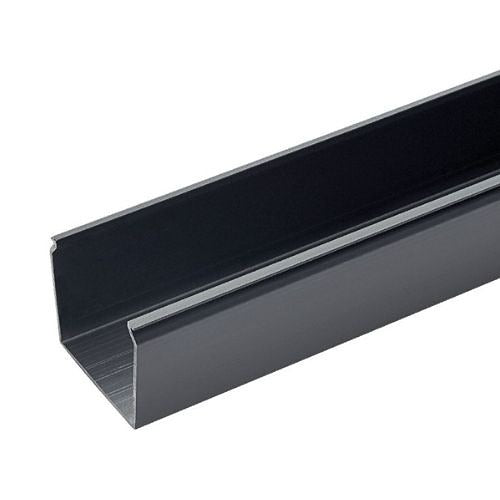 FS4X4BL6 4" x 4" PVC Cable Raceway, 6 ft, Black