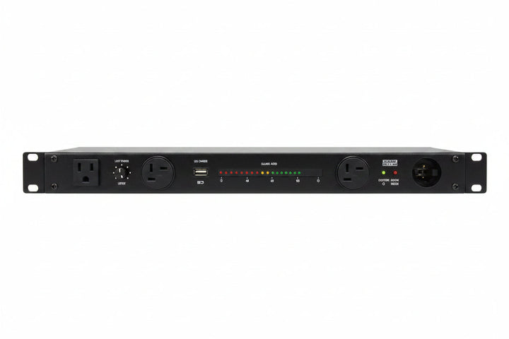Furman M-8S Merit Series Standard Power Conditioner with Sequencer, 15A 130V, Outlets