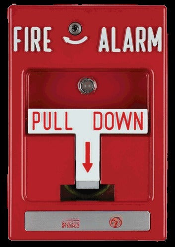 Napco FWC-FSLC-PULL2K Addressable Manual Pull Station, Dual Action Key Lock Access Lift and Pull