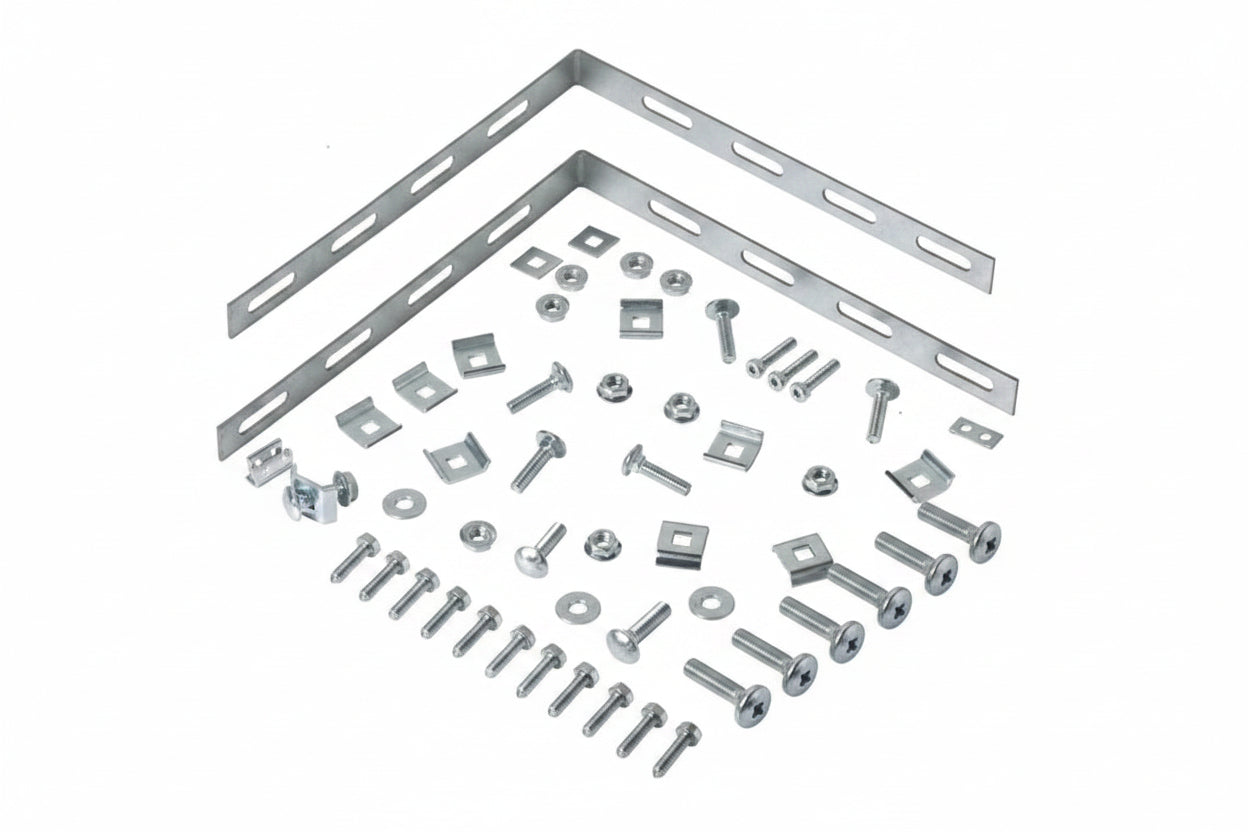 Eaton Tripp Lite 90 DEGREE KIT B-Line Series Flextray Electro-Galvanized Accessory Kit, Steel
