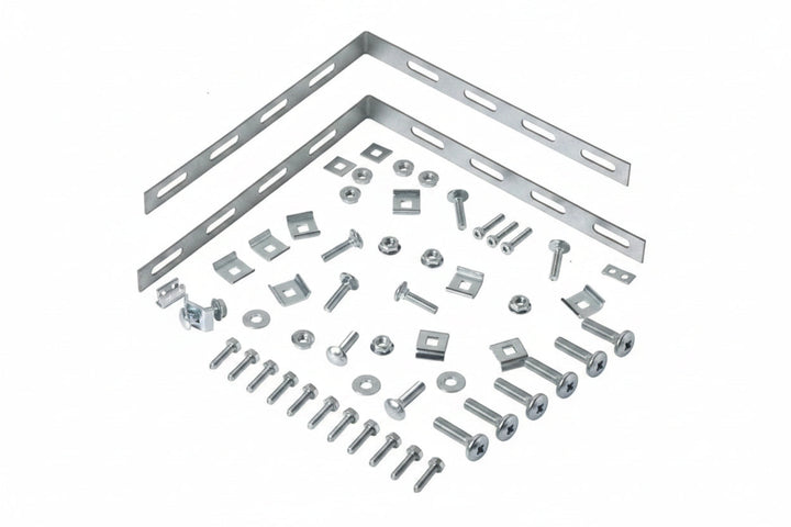 Eaton Tripp Lite 90 DEGREE KIT B-Line Series Flextray Electro-Galvanized Accessory Kit, Steel