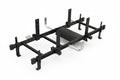 Eaton Tripp Lite SB211312FB B-Line Series Runway Wall Angle Support Kit, Structural Steel