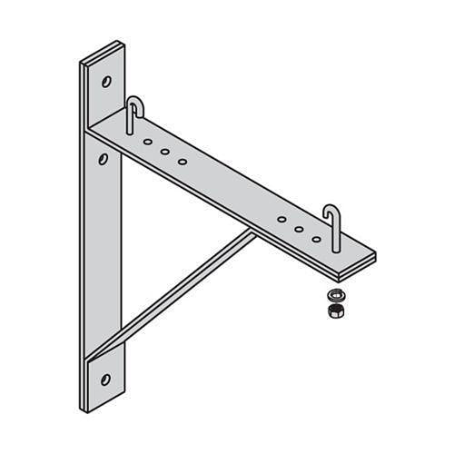 Eaton Tripp Lite SB213312FB B-Line Series Runway to Rack Support Kit, Flat Black Powder Coat