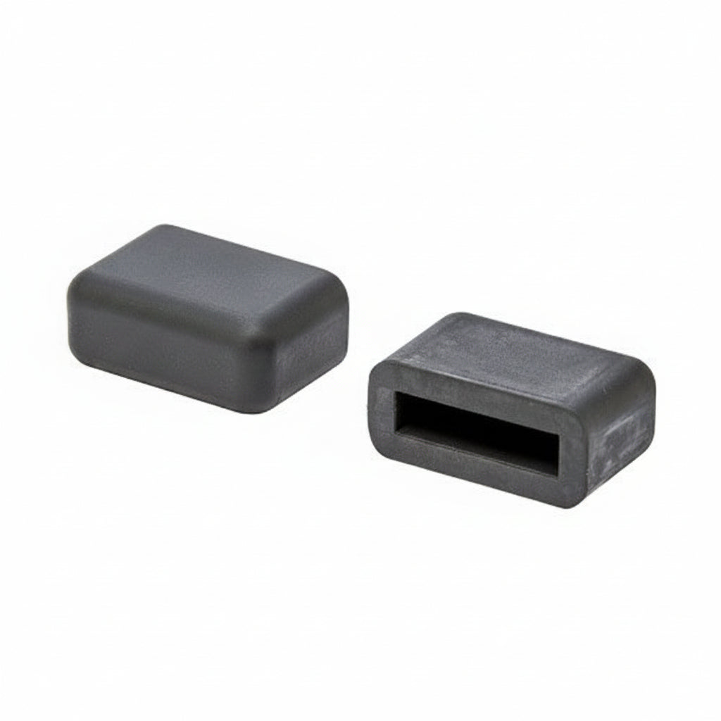Eaton SB21B Neoprene End Cap, 1 1/2"x3/8", Black
