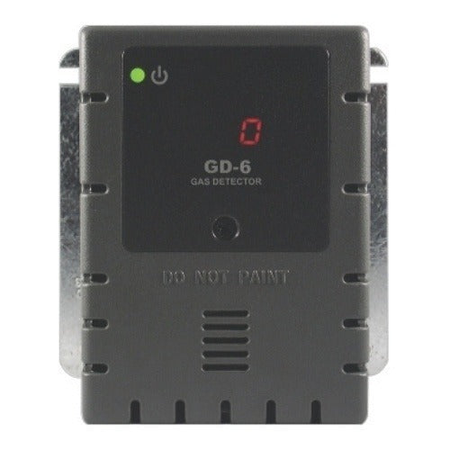 Macurco GD-6 Series Combustible Gas Fixed Gas Detector, Propane (LP) Methane (NG) Hydrogen (H2), 12-24VAC or 12-32VDC, Gray 70-0716-0802-3