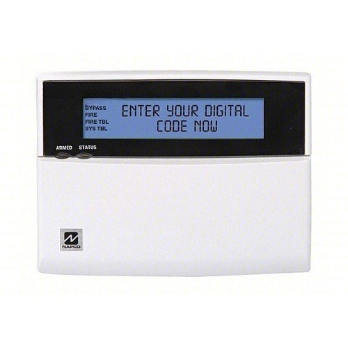 Napco GEM-DK1CA Gemini DK Series Door Style Keypad with EZ Programming, LCD Display, 4-Zone Expander