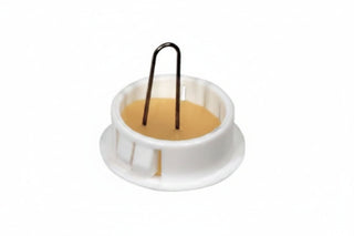 GRI PW-20-W Pre-Wire Plug, 3/8" Diameter 1-3/4" L, White