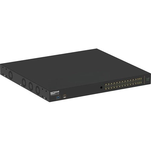 Netgear GSM4230UP M4250-26G4F-PoE++ AV Line 24x1G Ultra90 PoE++ 802.3bt 1,440W 2x1G and 4xSFP Managed Switch