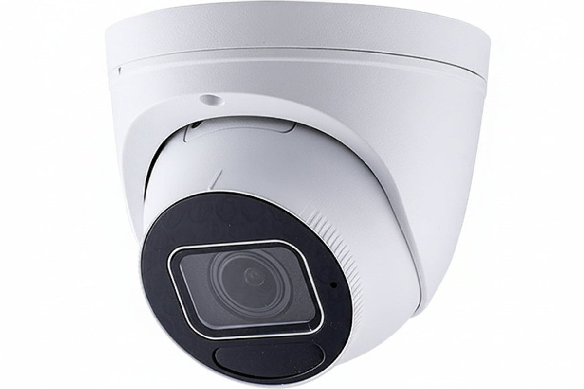 GV-EBD4813 4MP Super Low Lux WDR Pro IR Turret IP Camera, 2.7-13.5mm Lens, White