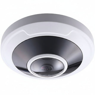 GV-FER5702 5MP Outdoor WDR Pro IR Fisheye Rugged IP Camera, 1.4mm Lens, White, (Replaces GV-FER5701)
