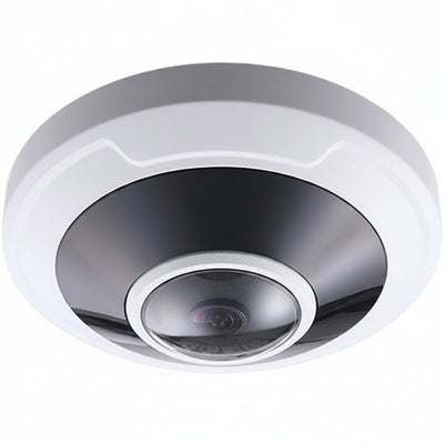 GeoVision GV-FER5702 5MP Outdoor WDR Pro IR Fisheye Rugged IP Camera, 1.4mm Lens, White, (Replaces GV-FER5701)