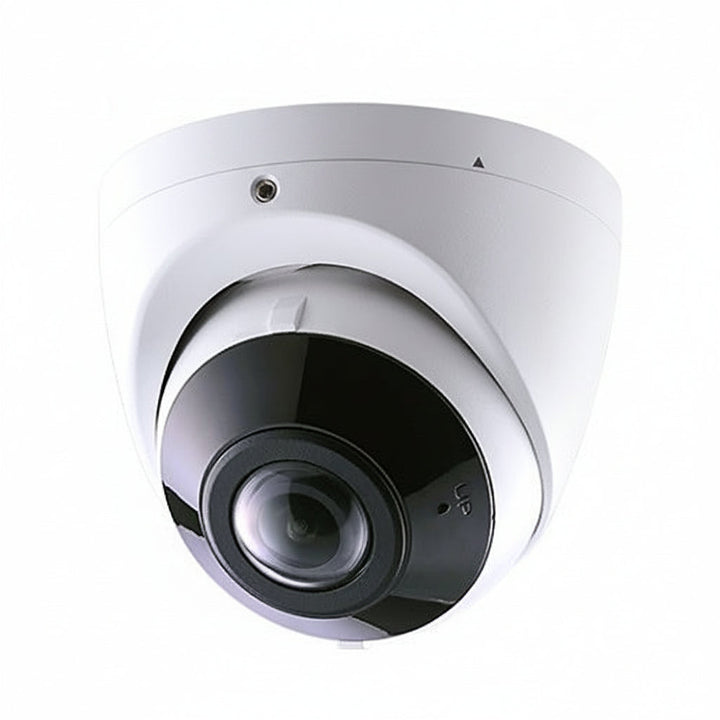 GV-EBDP8800 8MP H.265 Super Low Lux WDR Pro IR Eyeball Dome IP Camera, 1.68mm Lens, White