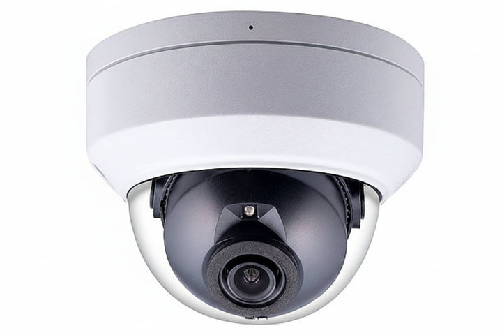GV-TDR8805 8MP H.265 Super Low Lux WDR Pro IR Mini Rugged Dome IP Camera, 2.8mm Fixed Lens, White