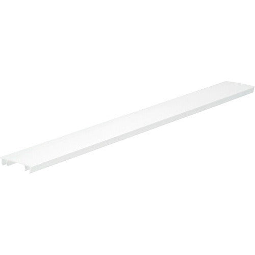 HC3WH6 Panduct PVC Hinged Wiring Duct Cover, 3" Wide x 6 ft, White, 6-Pack