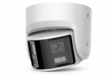 DS-2CD2347G2P-LSU/SL 2.8MM Pro Series 4MP Panoramic ColorVu Turret IP Camera, 2.8mm Fixed Dual Lens, WDR 130 dB, IP67
