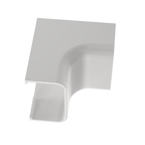 ICF10WH-X Inside Corner Raceway Fitting for Cable Routing, White