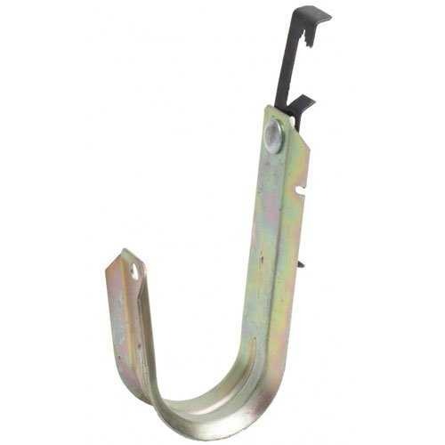 JH12W-25 3/4" J-Hooks with Bat Wing Clips, 25-Pack