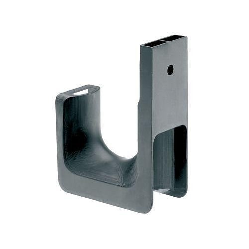 JP2W-L20 J-Pro Wall-Mount Cable J-Hook, 1/4" (M6) Mounting Hole, Nylon 6.6