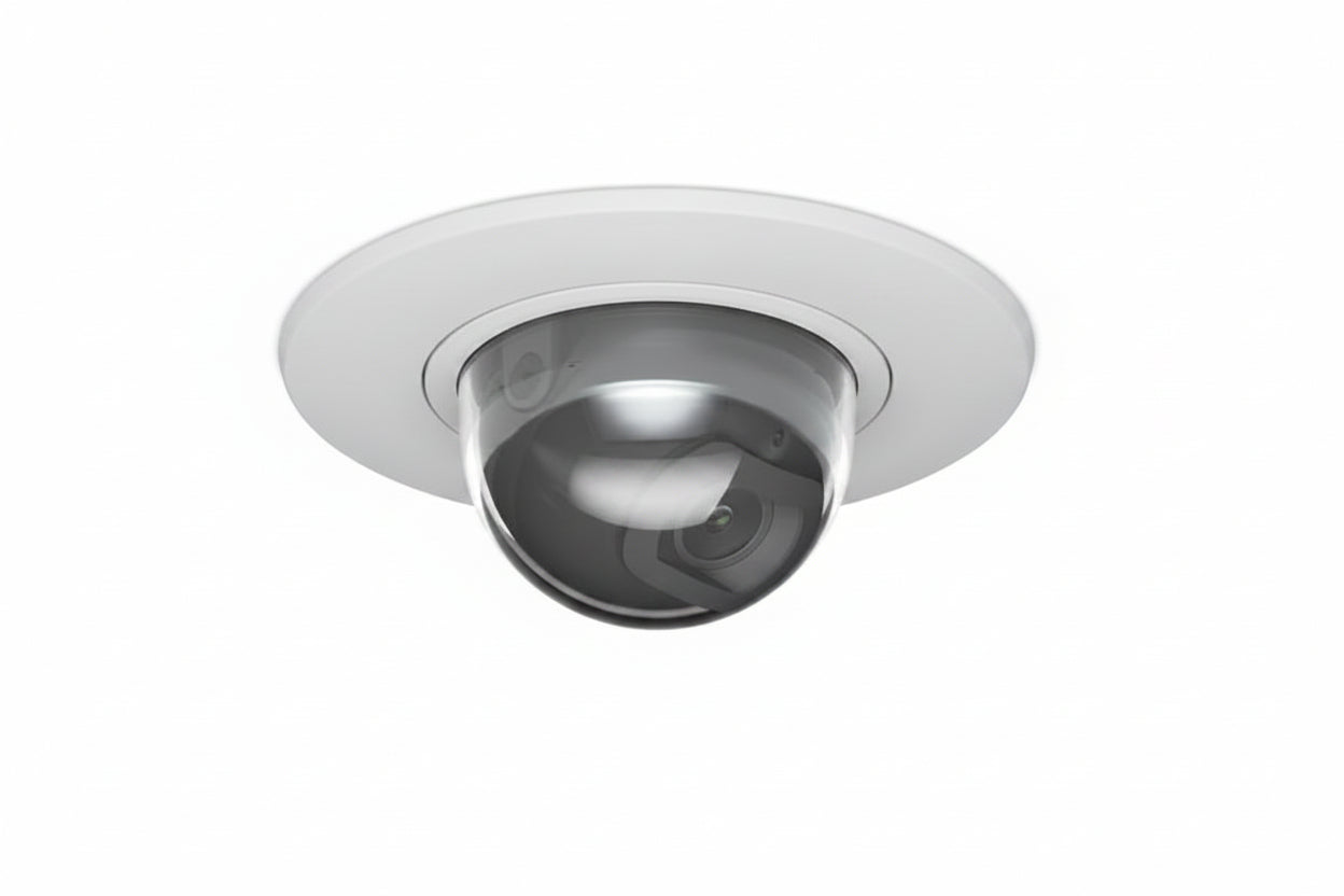 Ubiquiti UACC-G5-DOME-ULTRA-FM-W G5 Dome Ultra Flush Mount for Recessed Installation Into a Wall or Ceiling, White