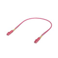 UACC-OFC-M2-LULU-1M-50 OM4 Duplex Fiber Patch Cable, 6', Black