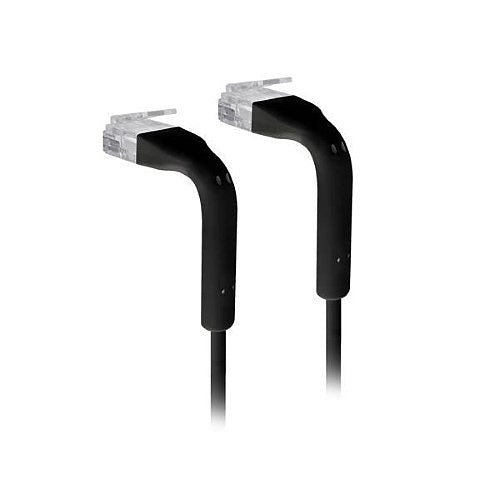 U-Cable-Patch-0.3M-RJ45-BK Ultra-Thin 3mm Ethernet Patch Cable, 0.3m, Black