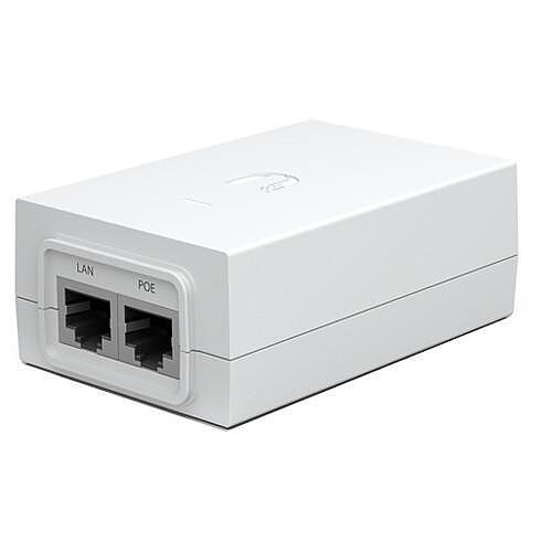 POE-24-30W-G-WH PoE Injector, 24V DC, 30W, Gbit, White