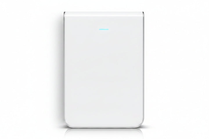 U6-IW-US Wall-Mounted WiFi 6 AP with 6-Spatial Streams and Built-In 4-Port Switch
