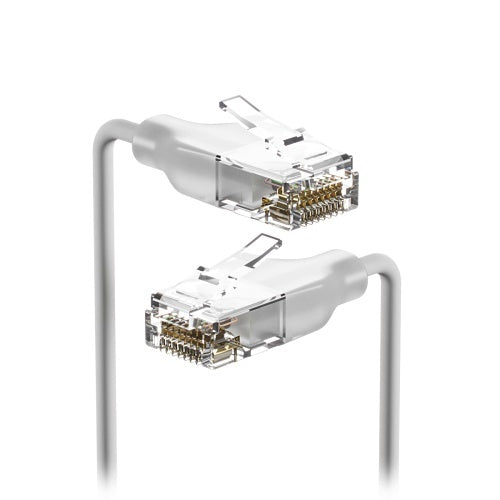 UACC-CABLE-PATCH-EL-1M-W UniFi Etherlighting Nano-Thin Patch Cable with 10 Gbe Support, 3.28' (1m)
