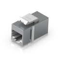 Ubiquiti UACC-KEYSTONE-COUPLER-C6A CAT6a Keystone Coupler, 12-Piece, Stainless Steel