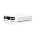 USW-LITE-16-POE 16-Port Lite 8 PoE Layer 2 Switch, White