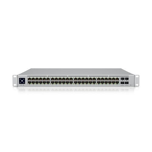 USW-PRO-48-POE 48-Port Pro 48 PoE Layer 3 Switch with PoE++ Output, Silver