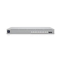 Ubiquiti USW-PRO-XG-10-POE 10-Port Layer 3 Etherlighting PoE+++ Switch with (10) 10 GbE and (2) 10G SFP+ Port, 1U RS