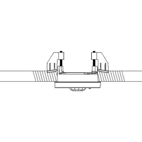 Lutron L-CRMK-WH Radio Powr Savr Recess Mounting Bracket White