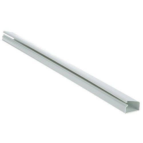 LD10WH8-A Pan-Way 1.5" x 0.94" Low-Voltage Surface Raceway, 8 ft, White