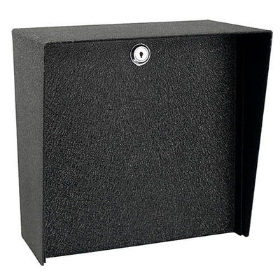 Pro MC-CS-10-E 10" x 10" Square Steel Outdoor Access Control Housing, Black
