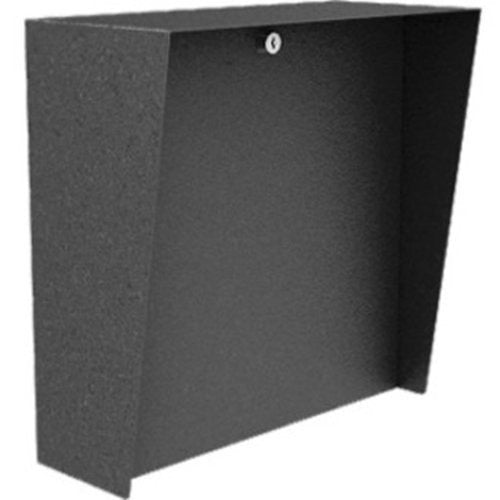 Pro MC-CS-14-E 14" Square Steel Outdoor Housing, Black