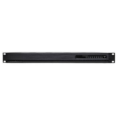 8-Channel 1600W Class-D Professional Amplifier, 400W FlexAmp, 70V/100V Hi-Z, MP-A80V