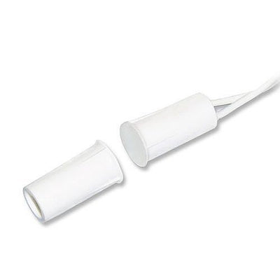 Magnasphere MSS-10CL-W 3/8" Recessed / Concealed Contact, Closed Loop, White / Brown