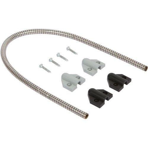 Nascom N18ADC Door Cord Kit, Square Lock 1/4 Diameter Flex Cord, Black