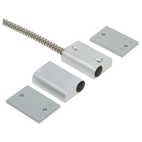 Nascom N505AS/ST Man Door Surface Mount Aluminum/Steel Door Switch Featuring No Dead Spot Technology, Silver