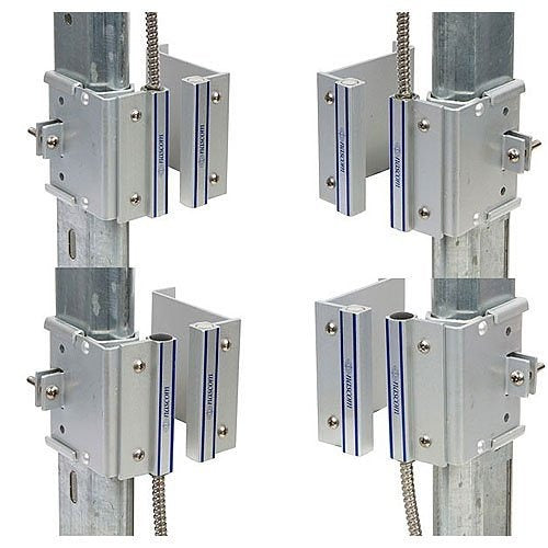 Nascom N505AUTM/ST Overhead Door Rail 2-1/4" Mount, Magnet/Switch Set Featuring No Dead Spot Technology, Silver