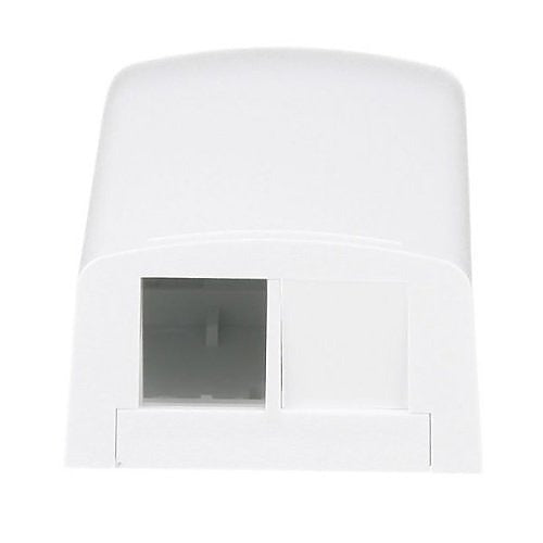NK2BXWH-A NetKey 2-Port Surface-Mount Box, White