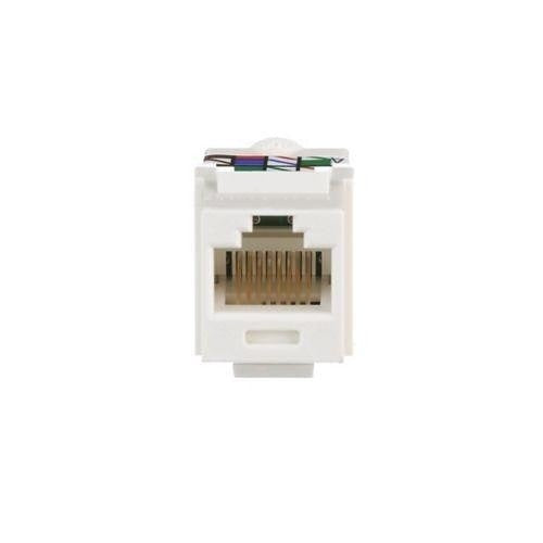 NK6TMIW Cat6 UTP Keystone Jack Module, White