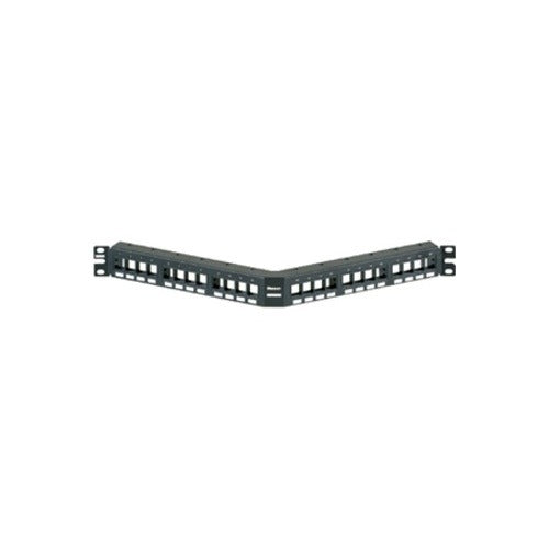 Panduit NKPPA24FMY NetKey 24-Port Modular Patch Panel 1U Rack Mount