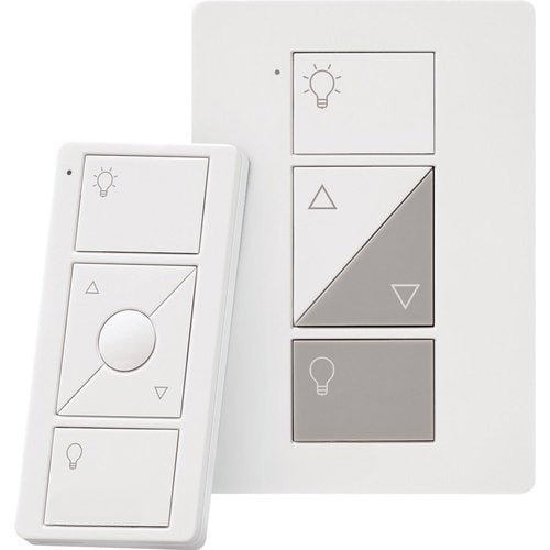 Lutron Caseta P-PKG1P-WH Smart Plug-In Lamp Dimmer Kit with Pico Remote