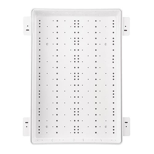 21" Plastic Enclosure Base Mounting Box for Home Network, SOHO Pro P2100B