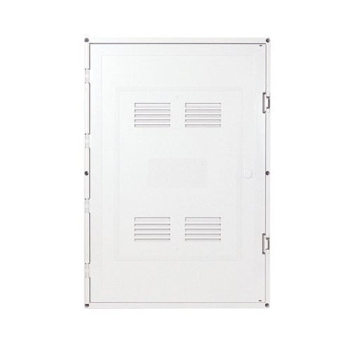 21" Narrow Deep Media Distribution Enclosure Base with Hinged Lid P2100KND, WiFi-Transparent Mounting Box for Network Equipment